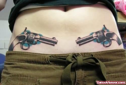 Enjoy The Gun Tattoo