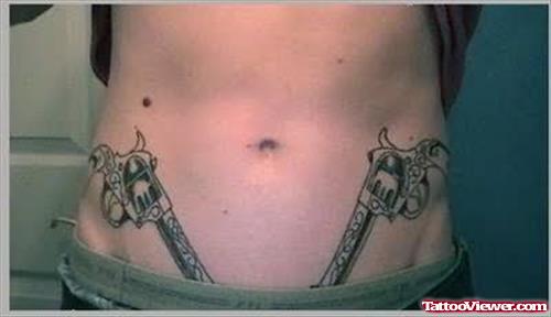 Gun Tattoos For Boys