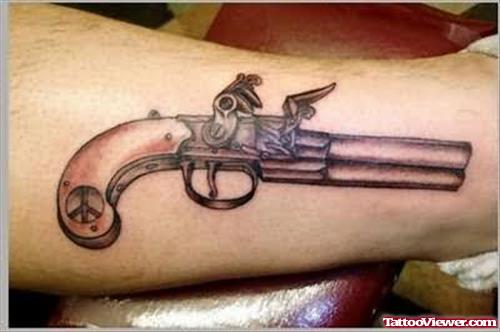 Famoust Gun Tattoo