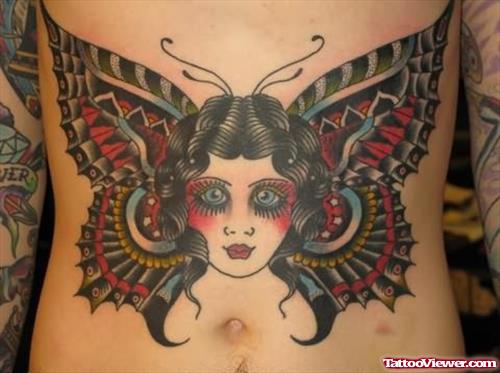 Butterfly Gypsy Tattoo
