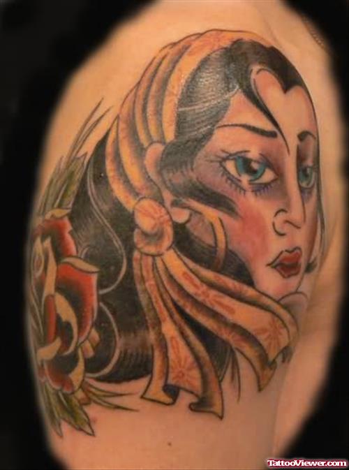 Tem Gypsy Girl Tattoo