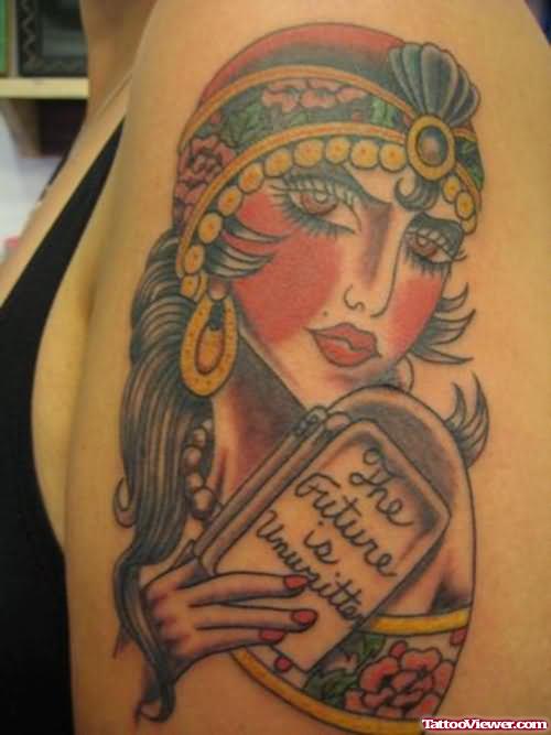 Large Gypsy Tattoo