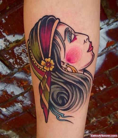 Best Gypsy Tattoo For Girls
