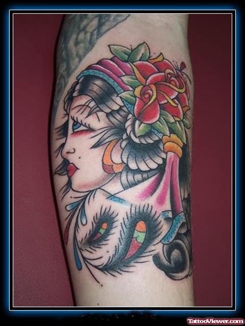 Traditional Gypsy Tattoo by Tattostime