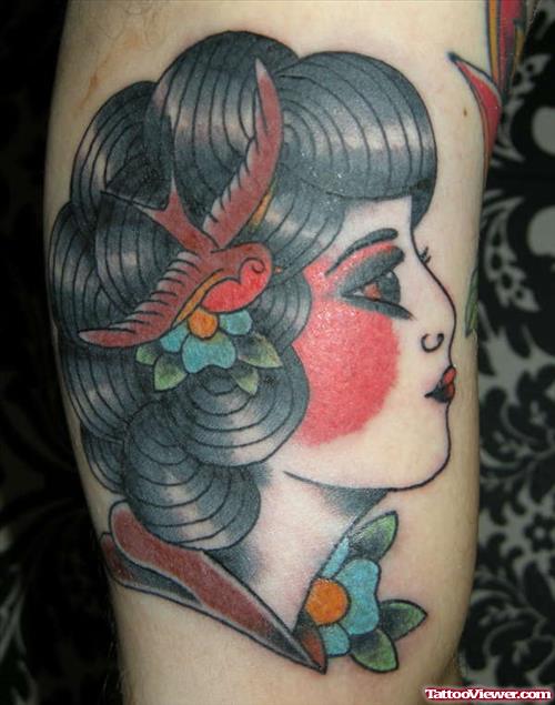 Gypsy Girl Tattoos Designs