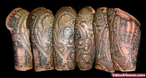 Half Sleeve Tattoos Design