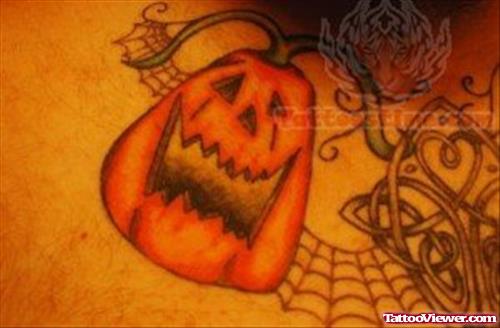 New Design Halloween Tattoo