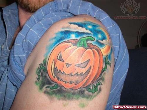 Halloween Night Tattoo