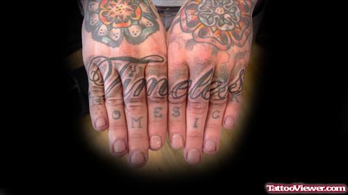 Timeless Hand Tattoos Design