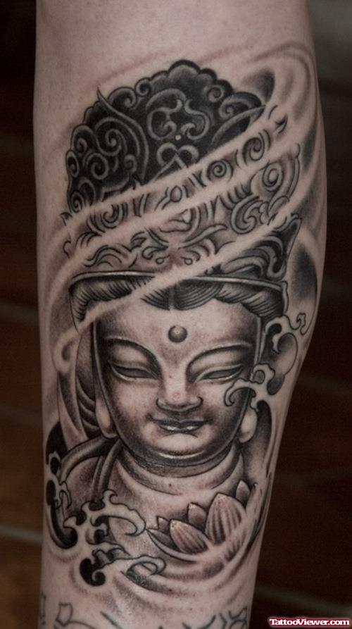 Traditional Hawaiian Buddha Tattoo