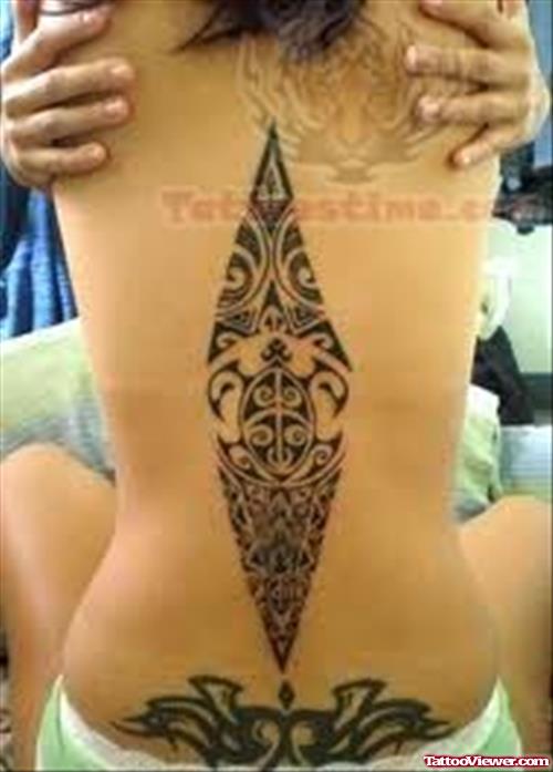 Traditional Back Body Tattoo