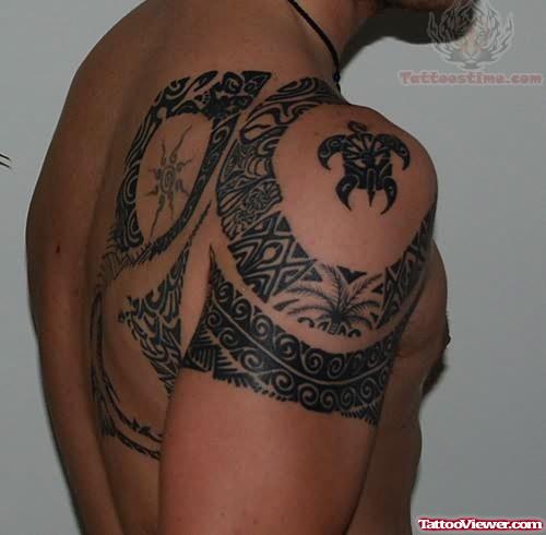Mixed Hawaiian Tattoo