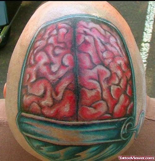 Head Brain Tattoo