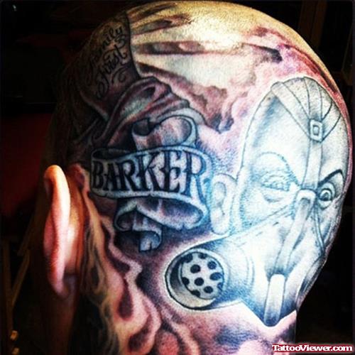 Barker Head Tattoo