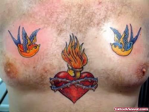 Human Heart Tattoos Design