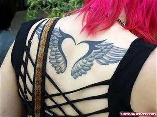 Graceful Heart Tattoo