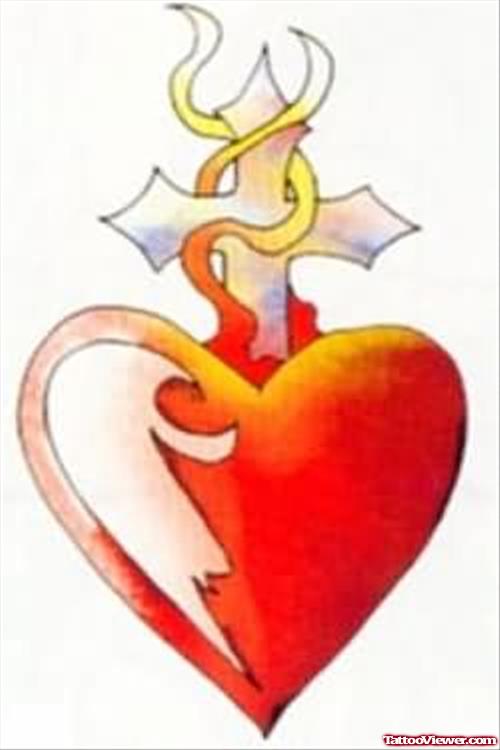 Latest Heart Tattoo Design