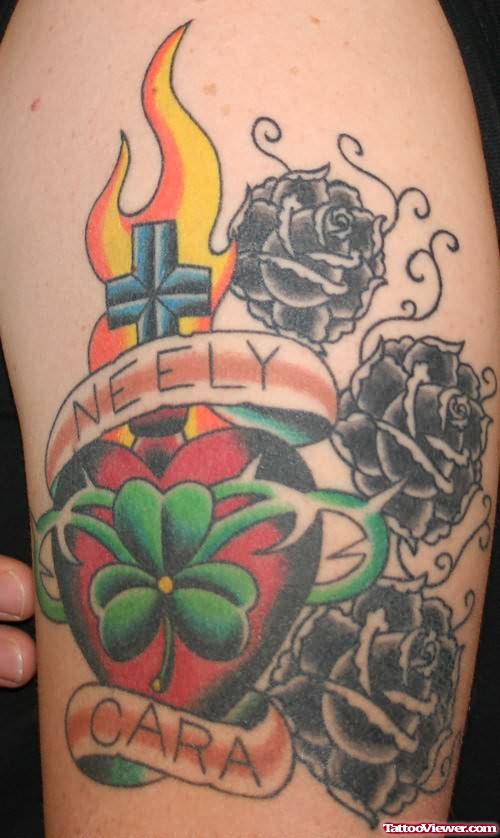 Neely Cara Heart Tattoo