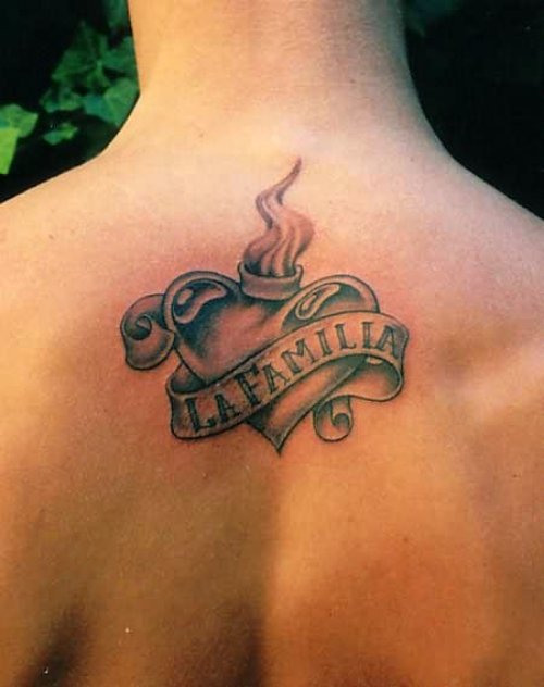 Flamily Heart Tattoos