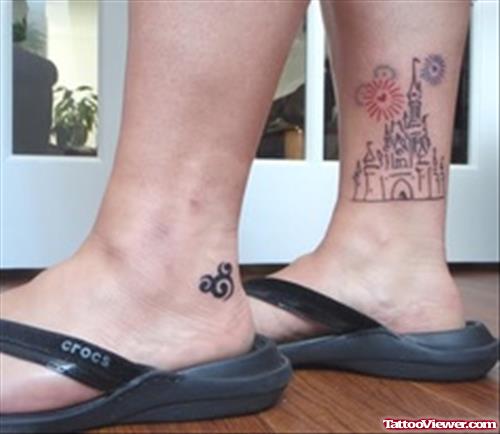 Amazing Heel Tattoos For Girls