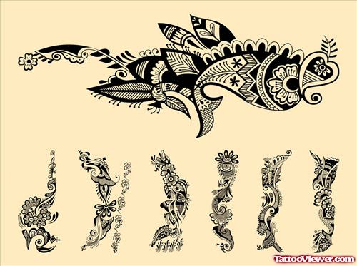 Henna Tattoo Designs For Girls