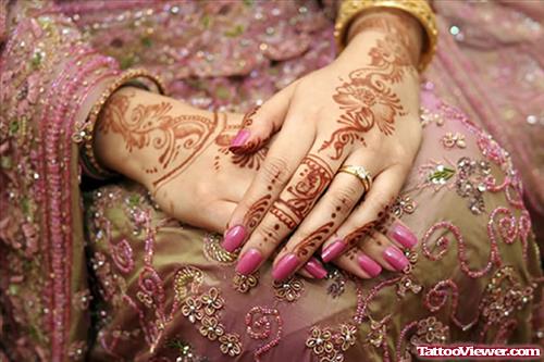 Bridal Henna Tattoos For Girls