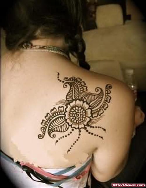 Henna Tattoo Designs For Upper Back
