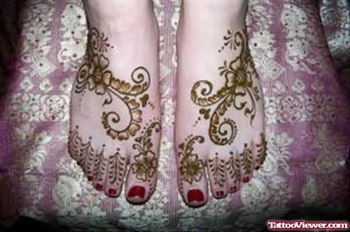 Henna Tattoos For Bridals