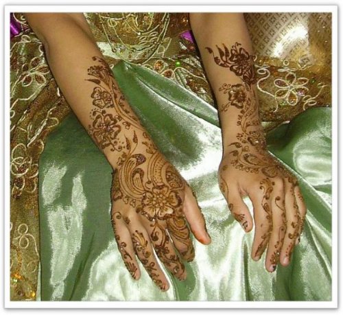 Wedding Henna Tattoos On Back Hand