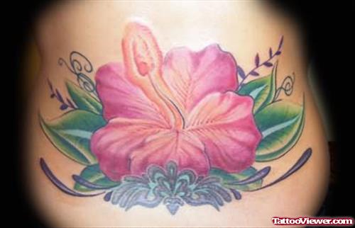 Hibiscus Small Tattoo