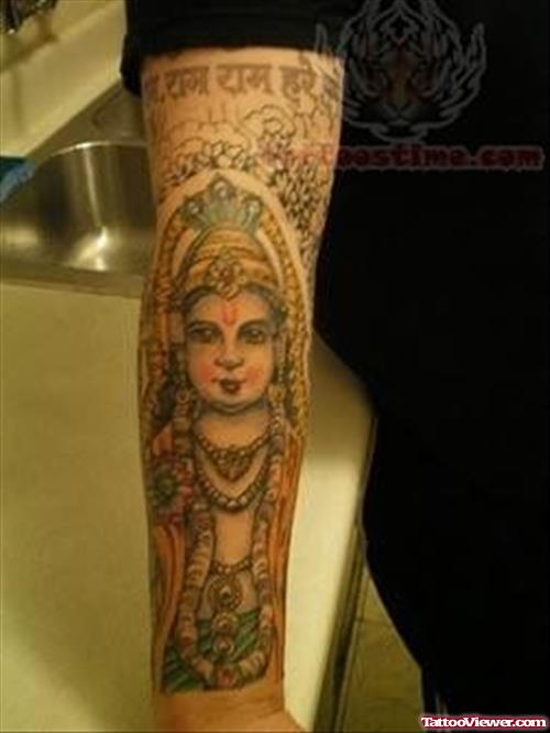 Lord Rama - Hindu Tattoo