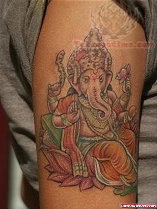 Tattoo Of Lord Ganesha