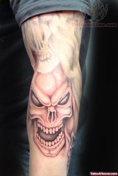Scary Horror Tattoo