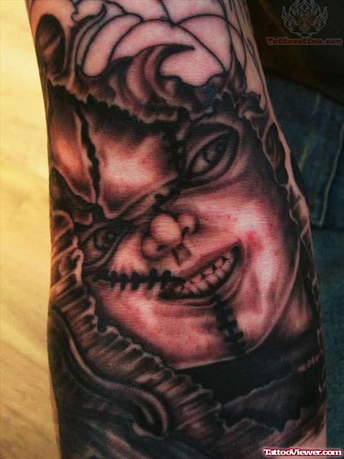 Horror Tattoo Image