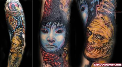 Horror Tattoos Collection