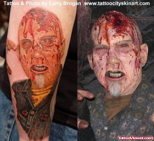 Bob Zombie Port Tattoo