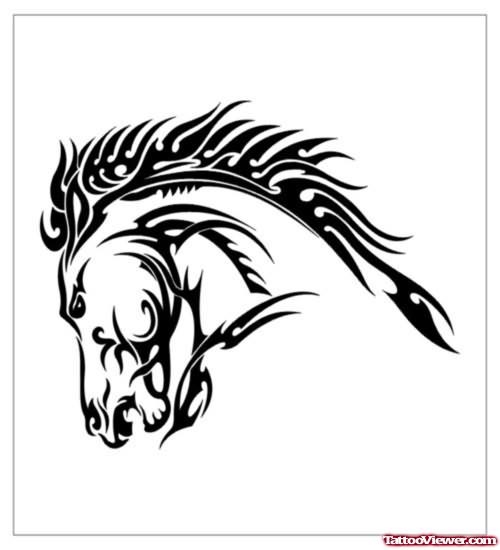 Horse Head Tattoos Collection