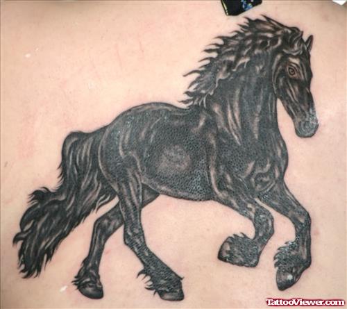 Friesian Horse Tattoo By Tattoostime