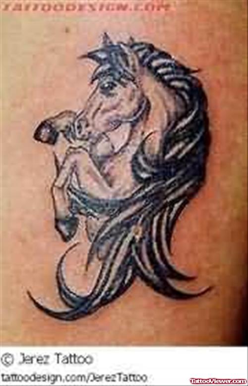 Horse Body Tattoo