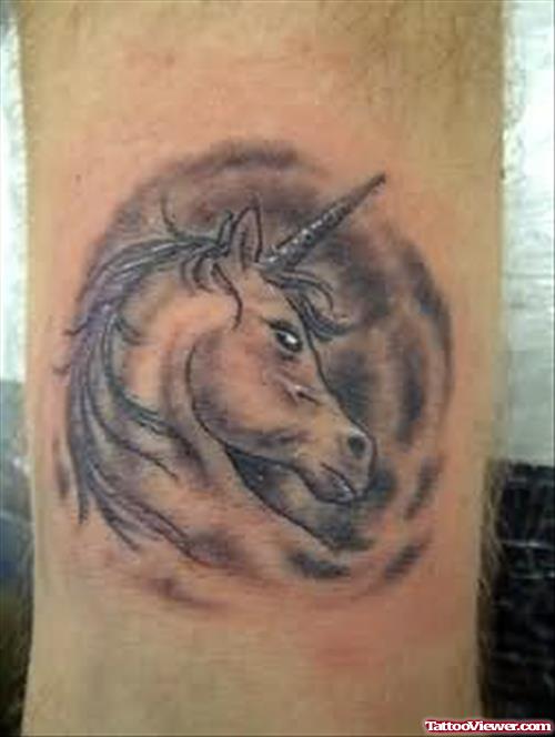 Elegant Horse  Tattoo