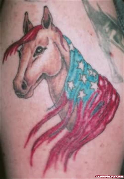 Popular Horse Tattoo Design