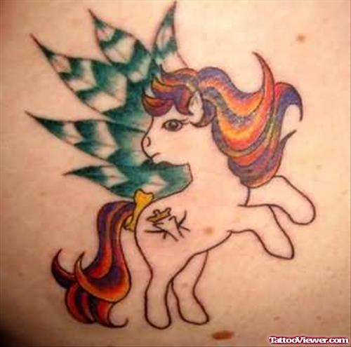 Pleasing Pony Horse Tattoo