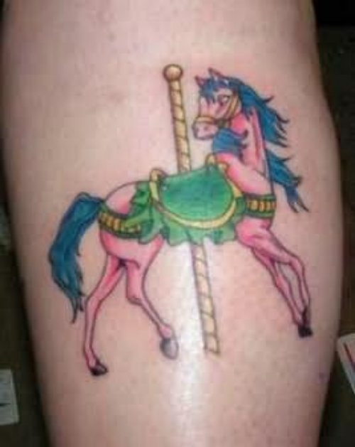 A Beautiful Horse Tattoo