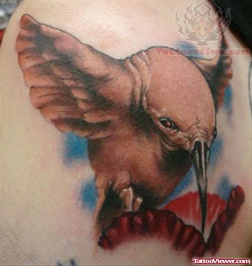 Wicked Hummingbird Tattoo