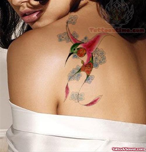 Hummingbird Back Body Tattoos