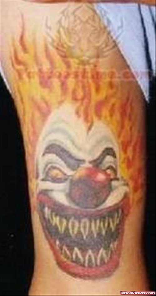 Icp Killer Clown Tattoo