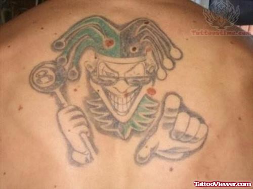 Funny ICP Tattoo On Back
