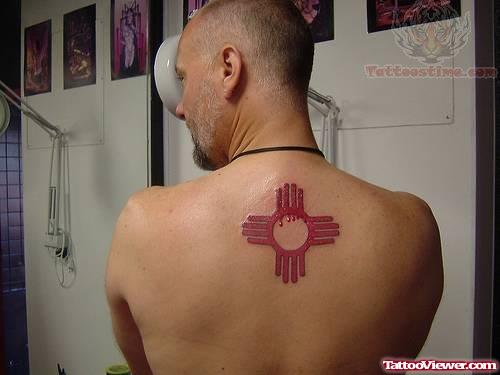 Native Indian Color Ink Tattoo