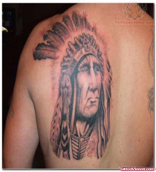 Indian Back Shoulder Tattoos