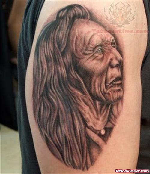American Indian Tattoo For Sleeve